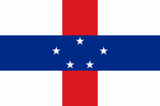 Netherlands Antilles National Flag